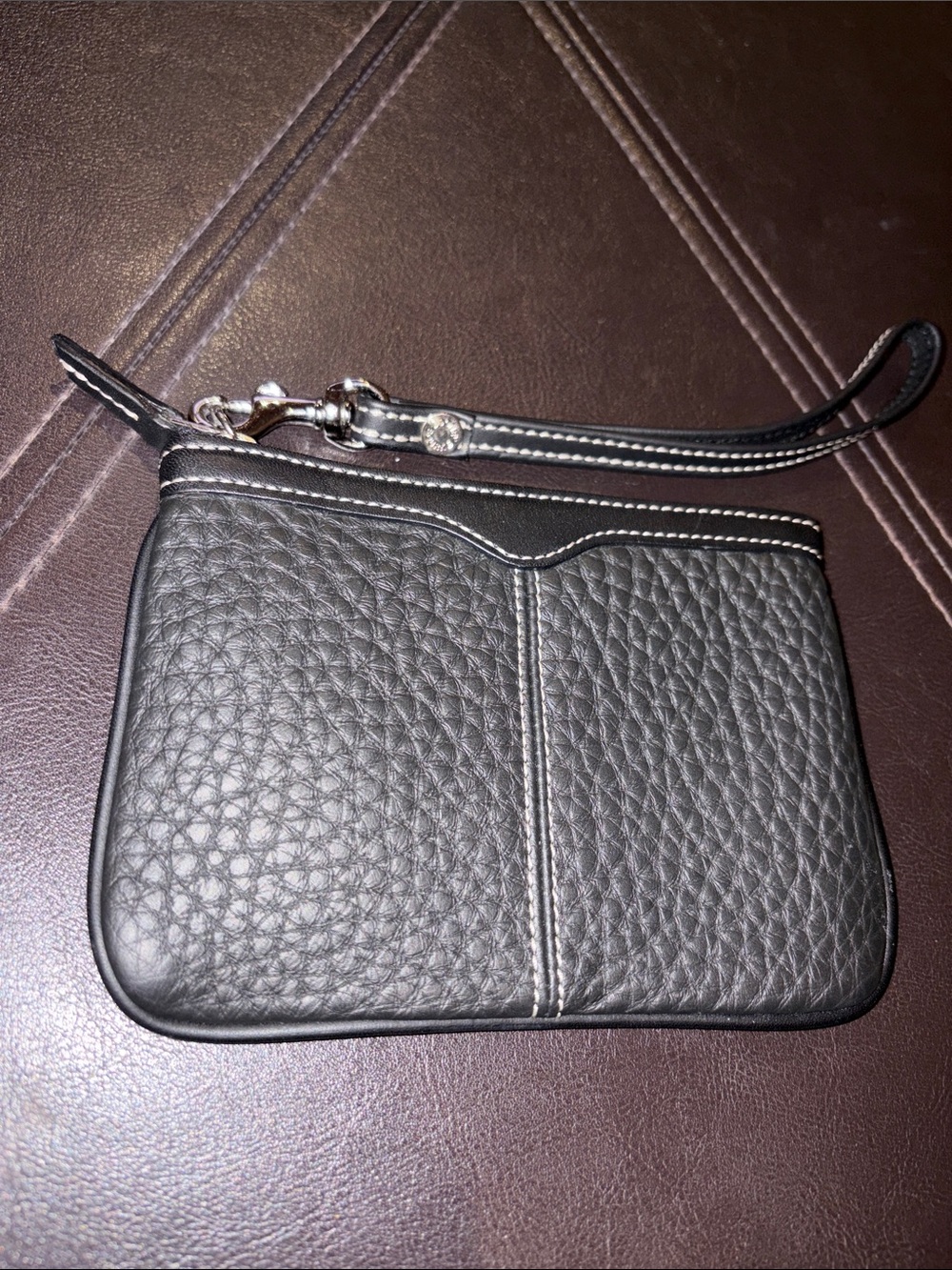 Dooney & Bourke Leather Wristlet Clutch